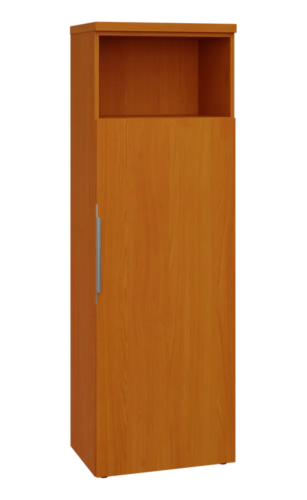 SIN 5 - 6DN kancelářská skříň, 1-dveřová/nika, pravá, 1820x600x400, třešeň šumavská